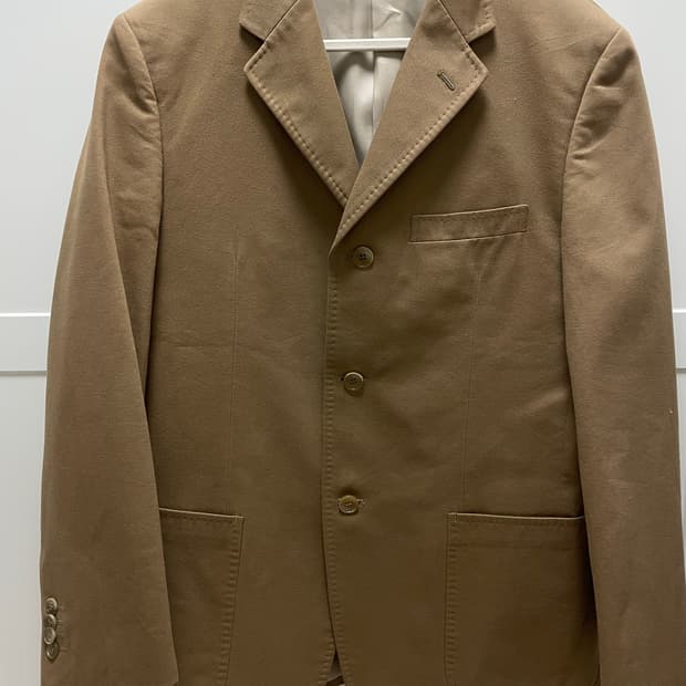 21 suit select 브라운 블레이저