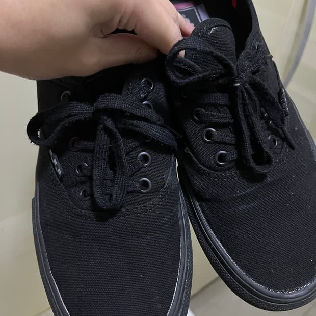 반스 어센틱 스케이트 블랙 280