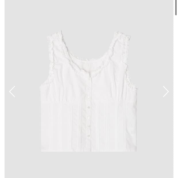 쏘딩키브레드 블라우스 Bonita White Blouse