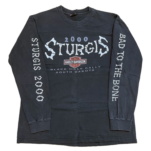 [L] 할리데이비슨 Sturgis 2000 스켈레톤 롱슬리브