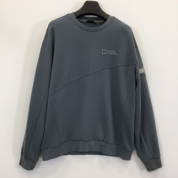 내셔널지오그래픽 블루핀 스웻셔츠 XL 