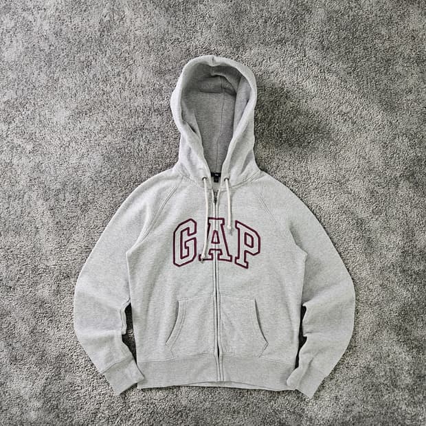 [무료배송] GAP 로고 후드 집업