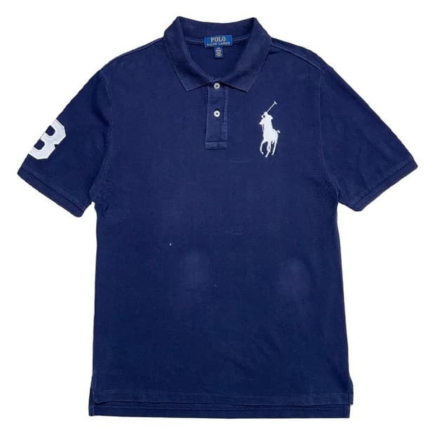 POLO RALPH LAUREN 보이즈 빅포니 네이비 pk 반팔티 L