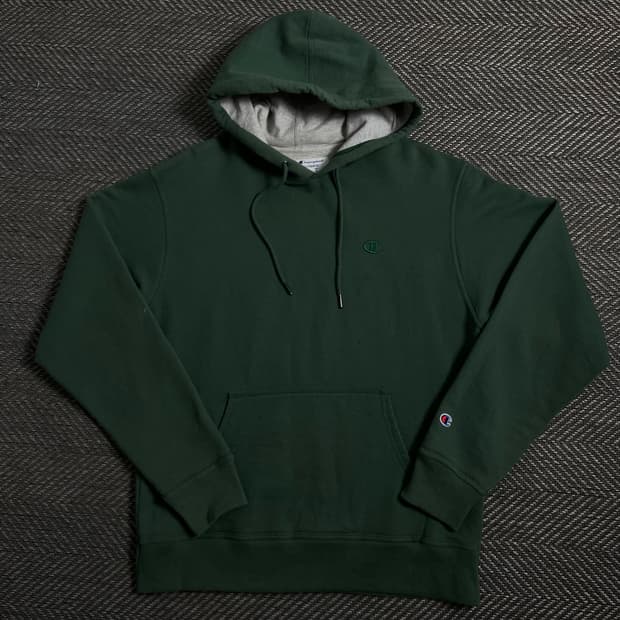 챔피온 올드스쿨 자수로고 후드 티셔츠 o 4311