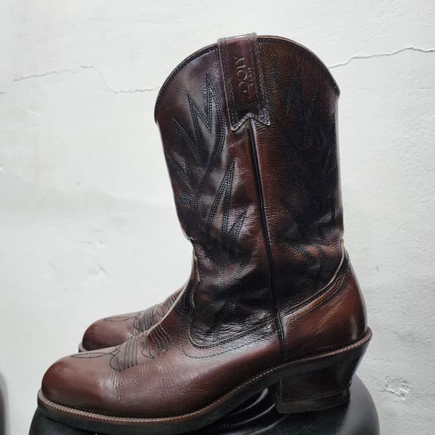 ZOOTY 리얼레더 90s 웨스턴 부츠