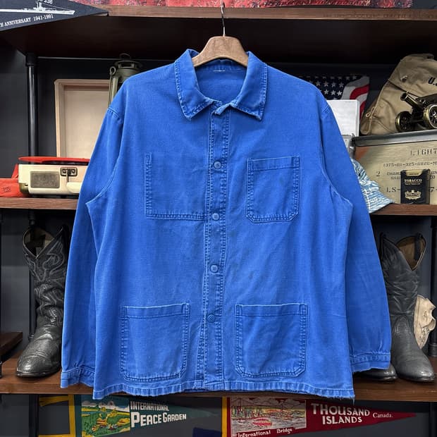 70~80s 프렌치 워크 자켓/빈티지 초어 자켓 N707