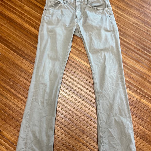 Lee 102 부츠컷 브라운 데님팬츠 made in japan