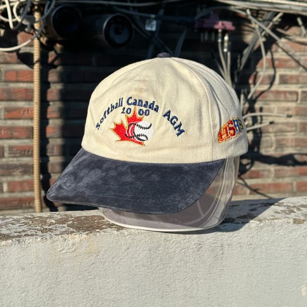 [F] 90s 빈티지 소프트볼 캐나다 볼캡 모자