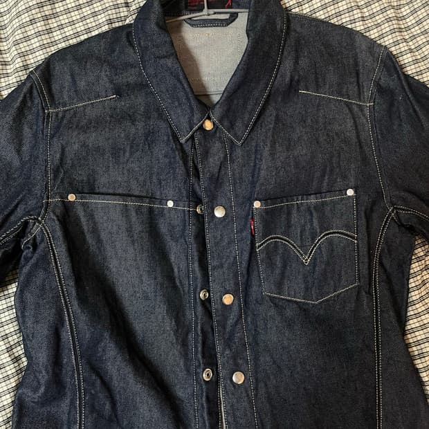 리바이스 엔지니어드 데님 자켓 