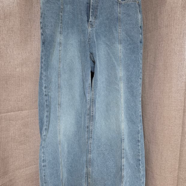 리치몬드무드와이드데님청바지 34