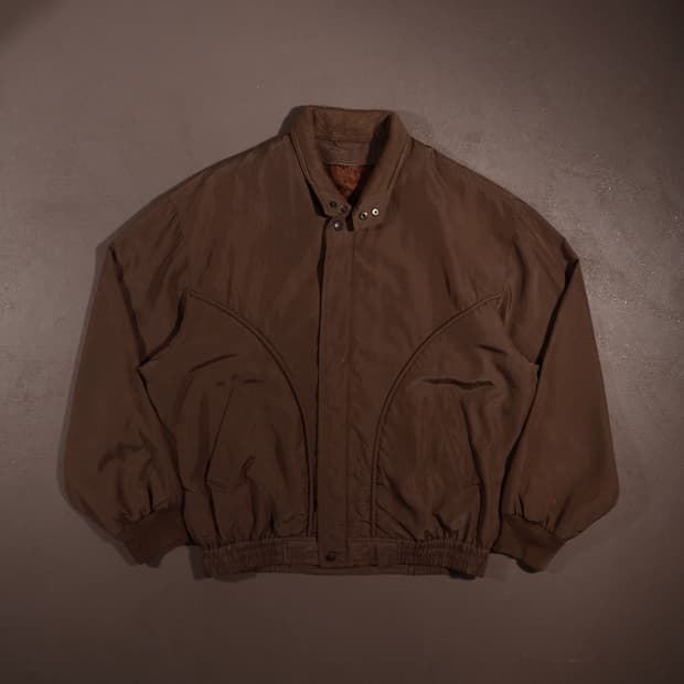 일본빈티지 나일론 블루종 봄버자켓