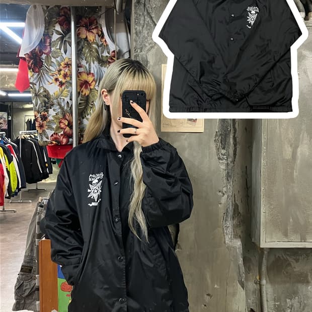오베이 점퍼 블랙 M  #csz1145