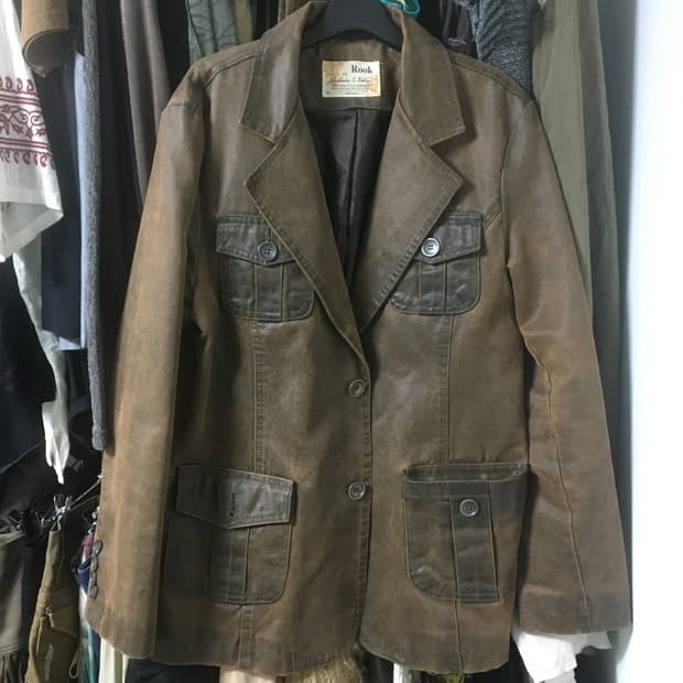 Brown vintage blazer 