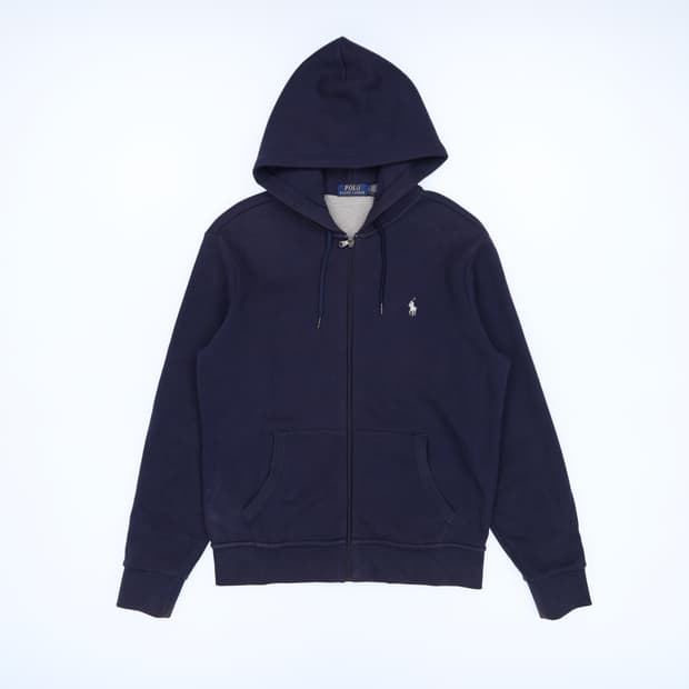 [M] QR신형 폴로 랄프로렌 네이비 스몰포니 후드 집업 N7084
