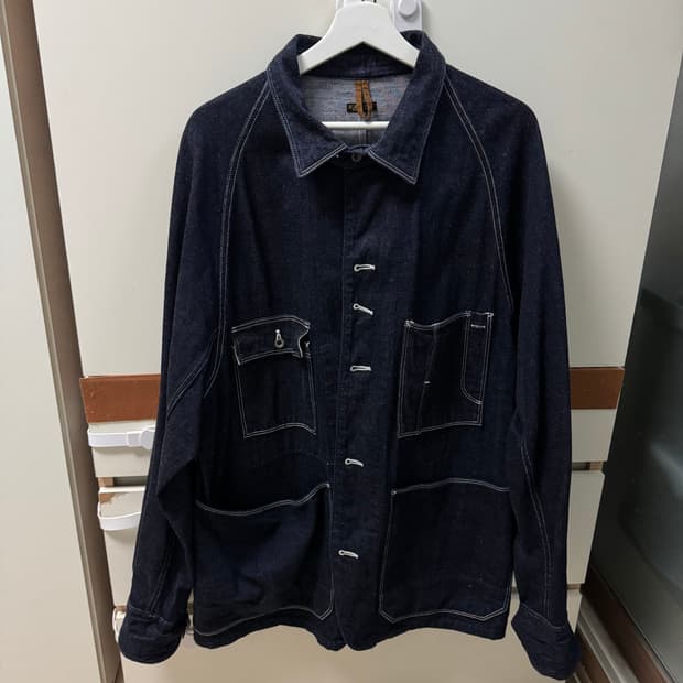 캐피탈 12온즈 데님 캑터스 커버롤 인디고 5(XXL)