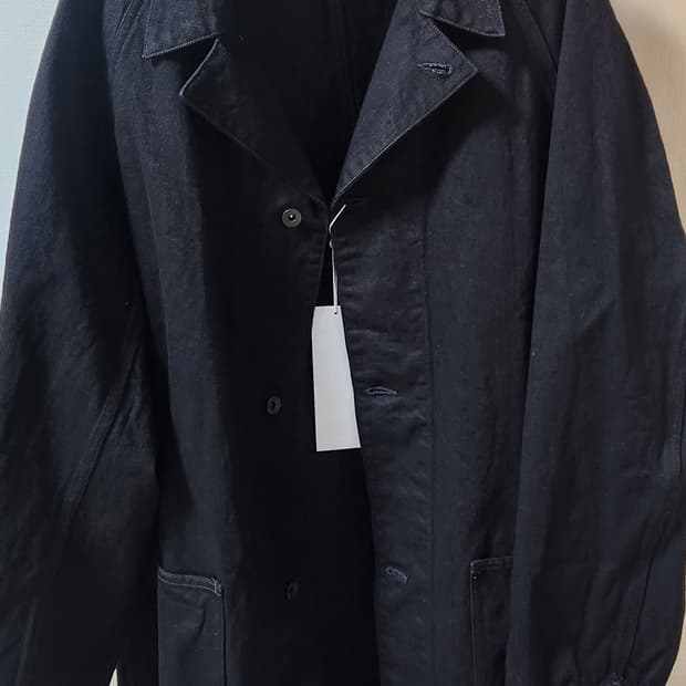 코모리 블랙데님 워크 자켓 