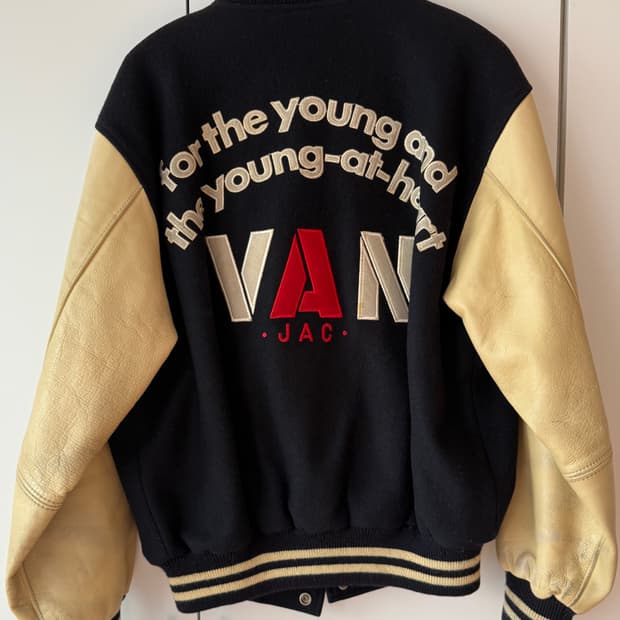Van zac 반작 바시티 자켓
