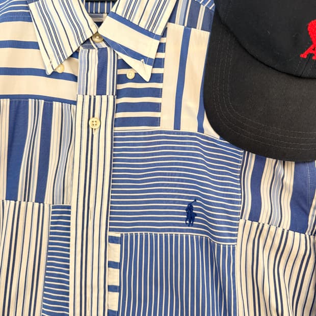 폴로(Polo ralph lauren)패치워크셔츠