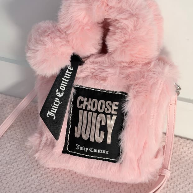 쥬시꾸뛰르 츄스쥬시 퍼미니백 베이비메탈클럽 빈티지 갸루 y2k 