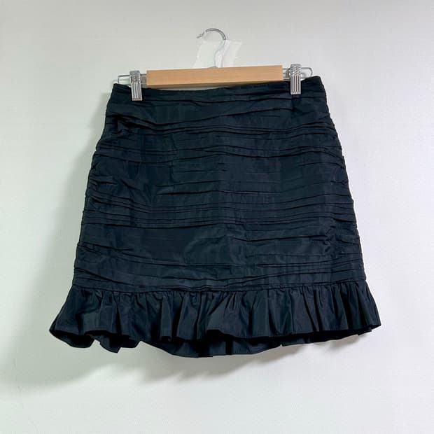 zara frill skirt