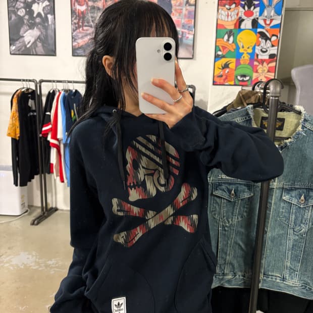 아디다스 네이버후드 후드티