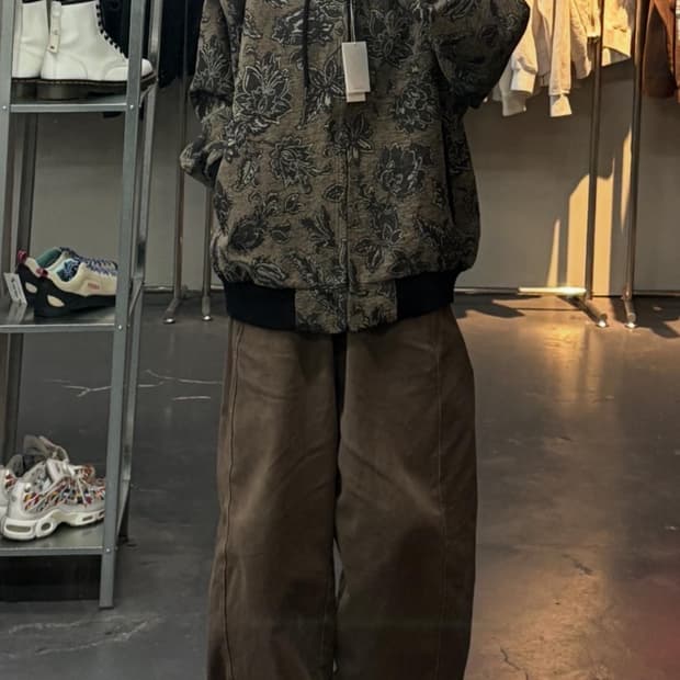 디스이즈네버댓 플로얼 워크 자켓 A3416