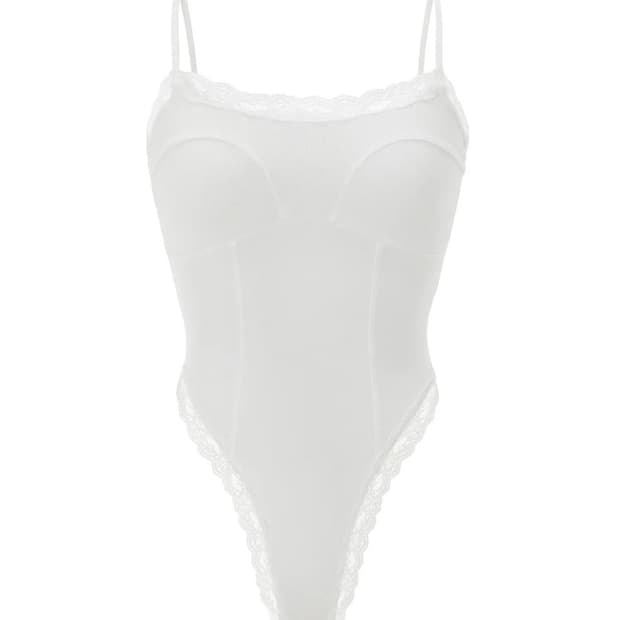 쓰리타임즈 에블린 레이스 탑 