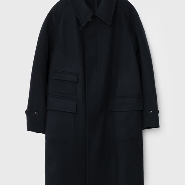 25aw 캡틴션샤인 트래블러코트 네이비 40size 새상품 판매합니다.