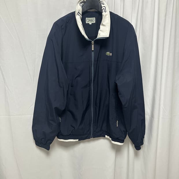 no.172 라코스테 로고라인 블루종자켓 100 상태굿🙂