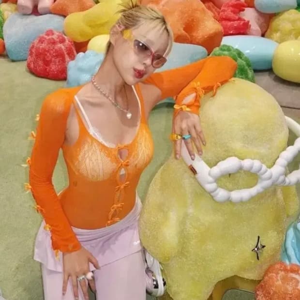 Noderss 점프수트 오렌지