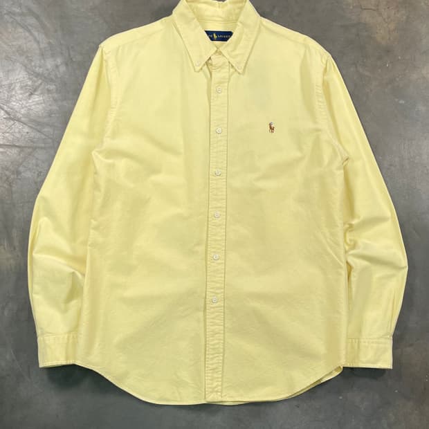 폴로 솔리드 옥스포드 셔츠