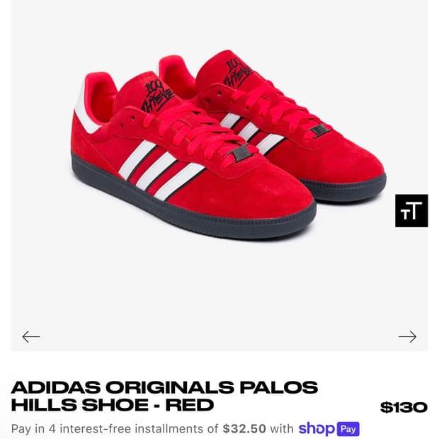 아디다스 palos hills shoes red us 6 240