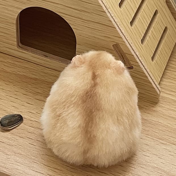 햄스터 리얼 인형 (개귀여움)