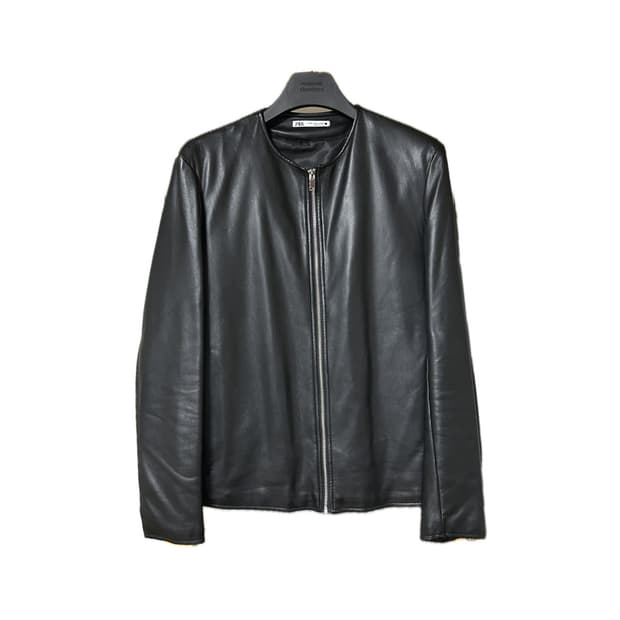 자라 레더자켓 