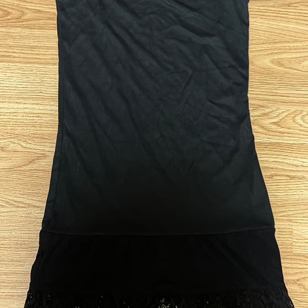 빈티지 이너 슬리브리스 원피스