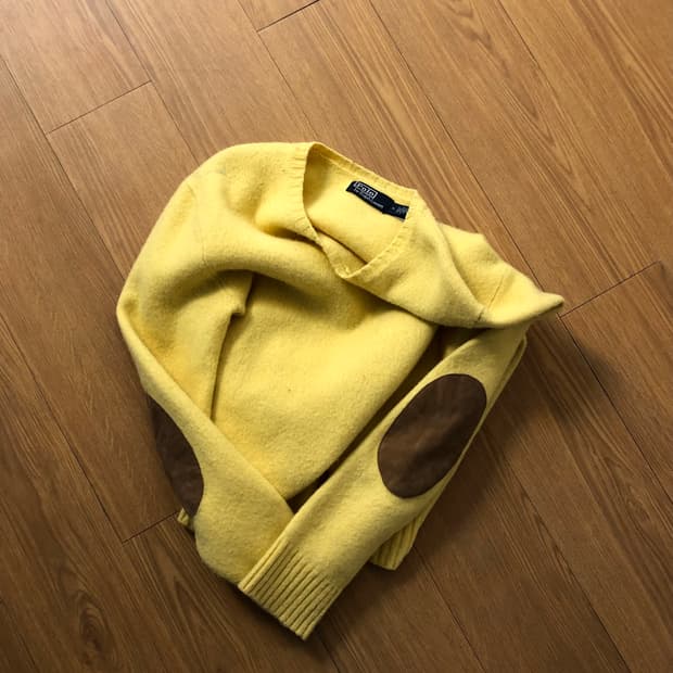 폴로 쉐기독 니트