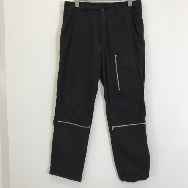 인사일런스 코튼나일론 지퍼팬츠 [M]