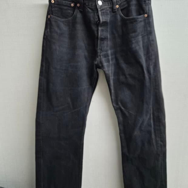 33) 리바이스 501 블랙데님 팝니다