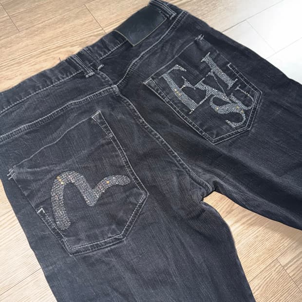 2010년 EVISU 남성 데님팬츠 34