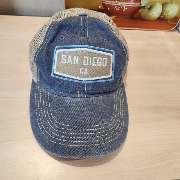 🧢 [OURAY] SAN DIEGO 워싱 빈티지 메쉬 캡