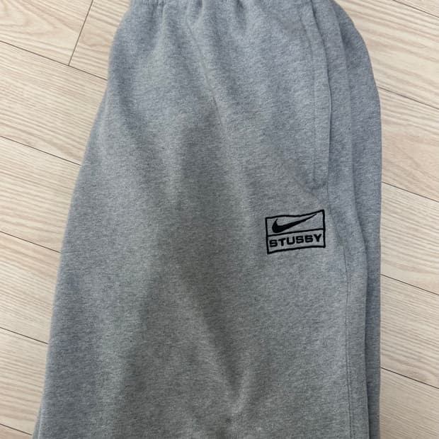 나이키 스투시 nrg 플리스 팬츠 그레이 xl 팝니다