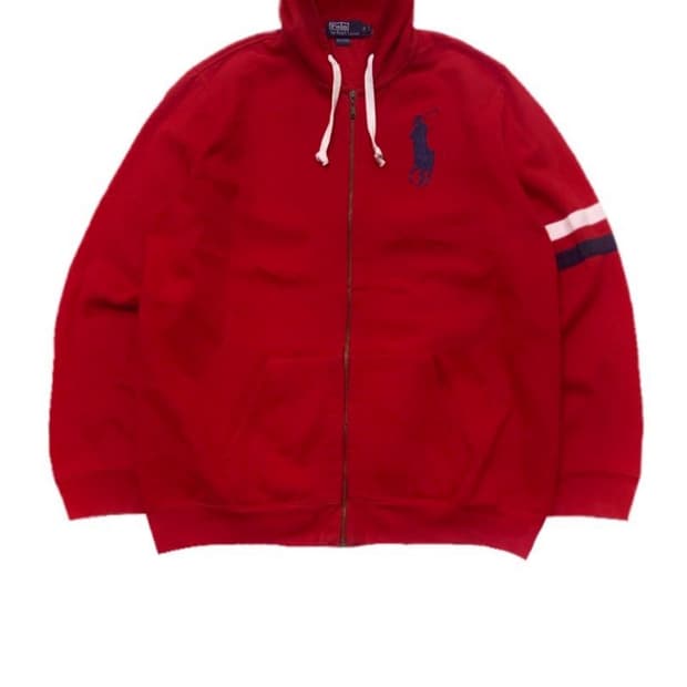 폴로 빅포니 후드집업