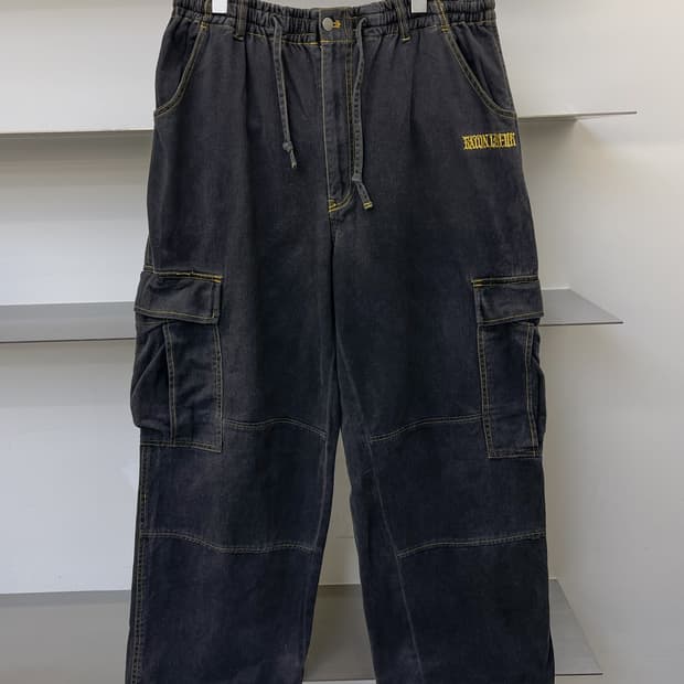 Raton Laveur 90s 콘트라스트 스티치 팬츠