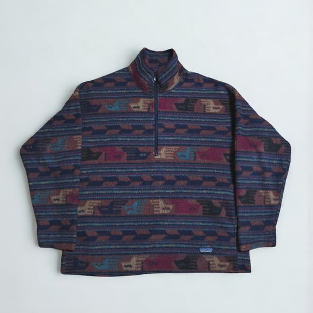 (XL)파타고니아 아나톨리아 나바호 신칠라 플리스 풀오버 자켓