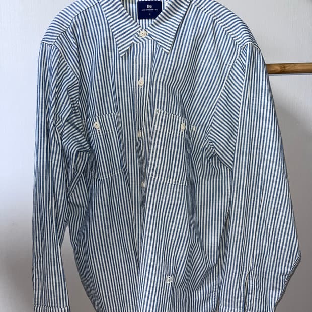 리바이스 블루탭 셔츠