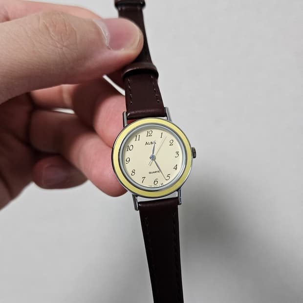 90s 세이코 알바 빈티지 여성 쿼츠 시계 Seiko ladies