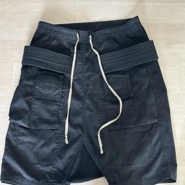 릭오웬스 태권도 쇼츠 m