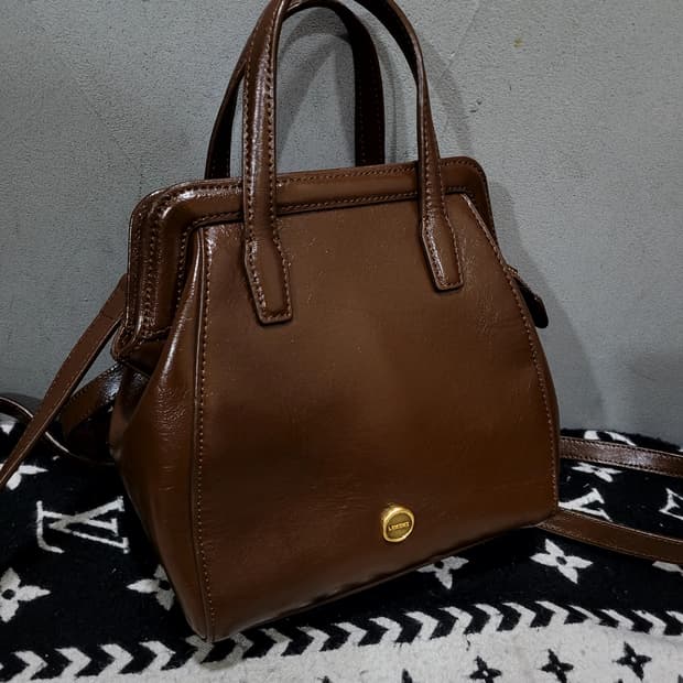 정품 르메메 삭 쁘띠 보 모카 크로스 & 백팩