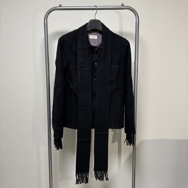 0) BED J.W. FORD 23AW 머플러 블루종