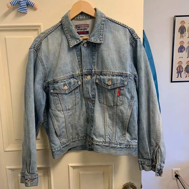 80s-90s USA 랭글러 데님트러커